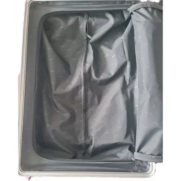 NOBL Travel Classic Carry-On Spinner 22” Ziperless Polycarbonate TSA Lock Pink - Picture 12 of 14